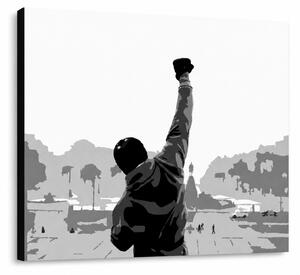 Ručně malovaný obraz POP Art ROCKY 1 kus rocky - 60x40 cm