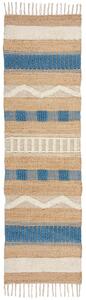 BĚHOUN, 60/230 cm, modrá, přírodní barvy Flair Rugs - Online Only koberce & rohožky, Online Only