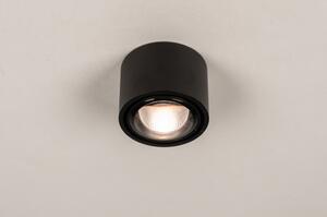 Stropní koupelnové LED svítidlo Focus Black IP54 (LMD)