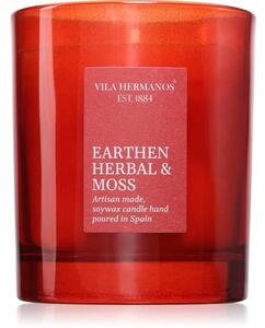 Vila Hermanos Earthen Herbal & Moss vonná svíčka 190 g