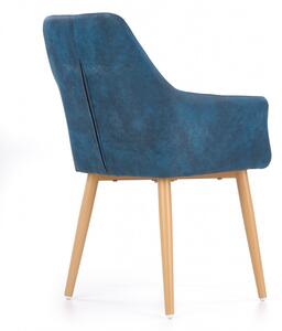 Jídelní židle K287, modrá