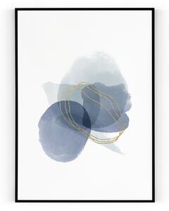 Plakát / Obraz Abstract Pololesklý saténový papír 30 x 40 cm