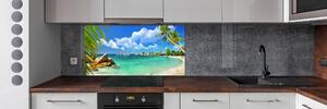 Panel do kuchyně Seychely pláž pksh-37245256