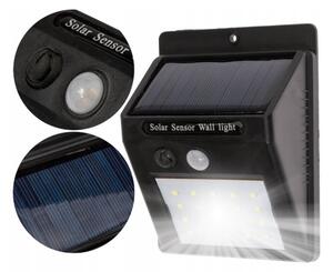 LED Solární nástěnné svítidlo se senzorem LED/0,55W/3,7V 1200 mAh IP65