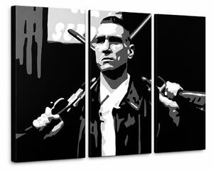 Ručně malovaný POP Art obraz Stock Lock 3 kusy Sto - 150x100 cm