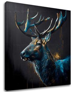 Dekorativní obraz na plátně - PREMIUM ART - Peaceful Forest Guardian - 80x80 cm