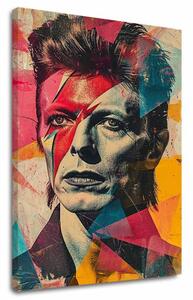 David Bowie Obraz na plátně - Rebel s duší umělce - 60x90 cm