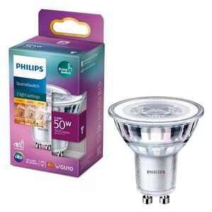 LED Žárovka Philips SCENE SWITCH PAR16 GU10/4,8W/230V 2200/2500/2700K