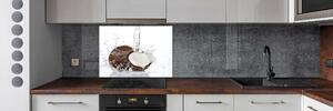 Skleněný panel do kuchyně Kokos pksh-38010850