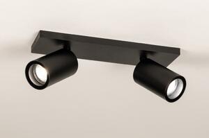 Stropní bodové svítidlo do koupelny Master Spot Black II IP44 (LMD)