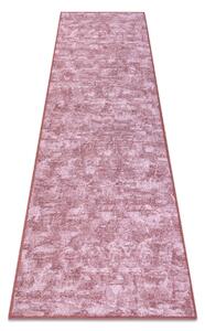 Koberce Łuszczów Běhoun SOLID špinavě růžová 60 BETON 150x400 cm