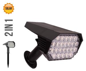 Prezent 65285 - LED Solární svítidlo 2v1 FOLD LED/4,8W/3,7V IP65 1200 mAh