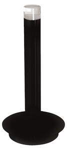 EUlight Stolní lampa Carbon, 1x černé kovové stínítko, b