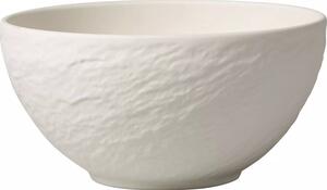 Miska porcelánová Villeroy & Boch Manufacture Rock 600 ml, bílá (4 ks)