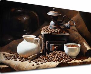 Kávové obrazy do kuchyně neodolatelný zážitek - 40x60 cm