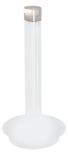 EUlight Stolní lampa Alba, 1x bílé kovové stínítko, w