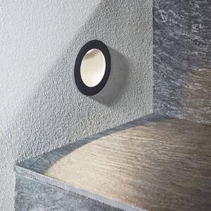 Nástěnné svítidlo LED Pordis, IP65, kulaté