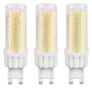 SADA 3x LED Žárovka ECOLINE G9/7W/230V 3000K - Brilagi