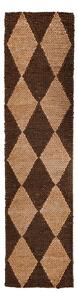 BĚHOUN, 60/230 cm, tmavě hnědá Flair Rugs - Online Only koberce & rohožky, Online Only