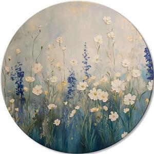 Kulaté obrazy akrylem Skutečná elegance - 60 cm