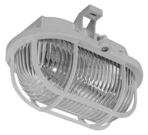 Venkovní stropní svítidlo OVAL 1xE27/60W/230V IP44 šedá