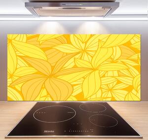 Panel do kuchyně Žluté květiny pozadí pksh-39162100
