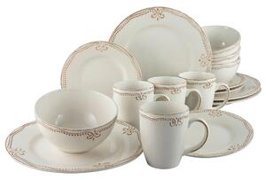 KOMBINOVANÁ SOUPRAVA, 16dílné, kamenina Creatable - Online Only nádobí, Online Only