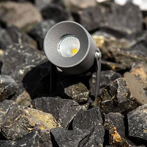Zahradní reflektor EVN Merlo LED se zemním hrotem, 3 000K, 10 W