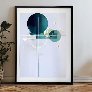 Nástěnný plakát s EXTRA efektem - Golden Balance - 40x60 cm