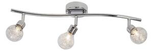 Brilliant - Bodové svítidlo BULB 3xG9/28W/230V lesklý chrom