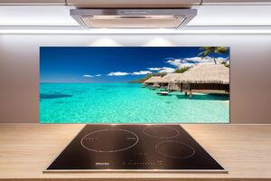Panel do kuchyně Bungalovy nad vodou pksh-40314400