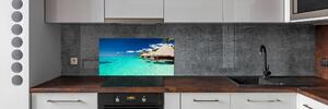 Panel do kuchyně Bungalovy nad vodou pksh-40314400