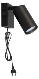 Solight WO3002-B - Nástěnné svítidlo CELE 1xGU10/30W/230V černá