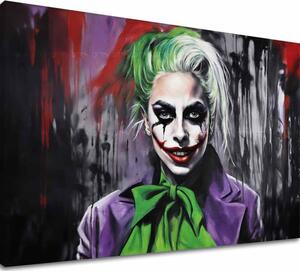 Obraz na plátně - Joker Poker Face - 60x90 cm
