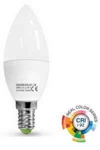 LED Žárovka ECOLINE C37 E14/7W/230V 3000K CRI 92 - Brilagi