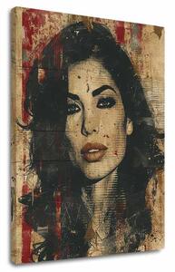 Obraz AMY WINEHOUSE - Hluboký pohled na duši | dotaženo rukou umělce - 60x90 cm