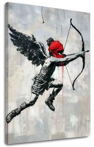Obraz CUPID'S AIM on plátno | dotaženo rukou umělce - 70x100 cm