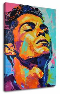 Obraz CRISTIANO RONALDO - Energie vítěze | dotaženo rukou umělce - 60x90 cm