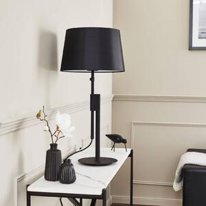 Rothfels Lemalian stolní lampa, látka, černá