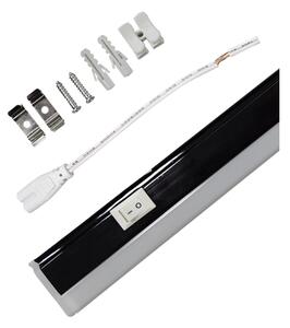 LED Podlinkové svítidlo TUBE LED/9W/230V 60 cm černá