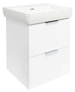 Skříňka pod umyvadlo bez umyvadla Laufen PRO A 52,9x69,4x50,9 cm bílá lesk RE010550228060