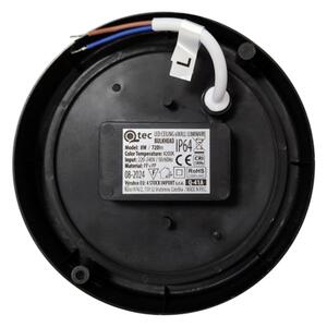 LED Venkovní stropní svítidlo LED/8W/230V 4200K pr. 14 cm IP64 černá