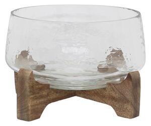 Dekorativní mísa Glass/Mango Wood