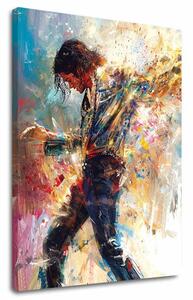 Obraz MICHAEL JACKSON - Taneční energie | dotaženo rukou umělce - 60x90 cm