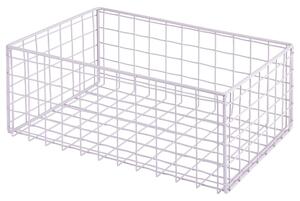 DEPOSIT Úložný kovový koš 30 x 20 cm - sv. fialová
