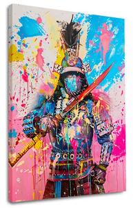 Obraz SAMURAI SPIRIT na plátně | dotaženo rukou umělce - 40x50 cm