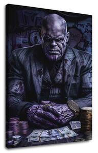Obraz THANOS : Lord of Infinity | Italské plátno - 60x90 cm