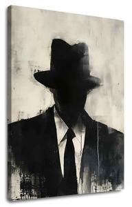 Obraz THE FACELESS MOBSTER | dotaženo rukou umělce - 60x90 cm