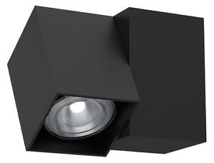 Brosline 2292 - Nástěnné bodové svítidlo CUBE 1xGU10/10W/230V černá