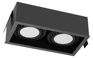 Brosline 3274 - Podhledové svítidlo CAGE 2xGU10/18W/230V černá
